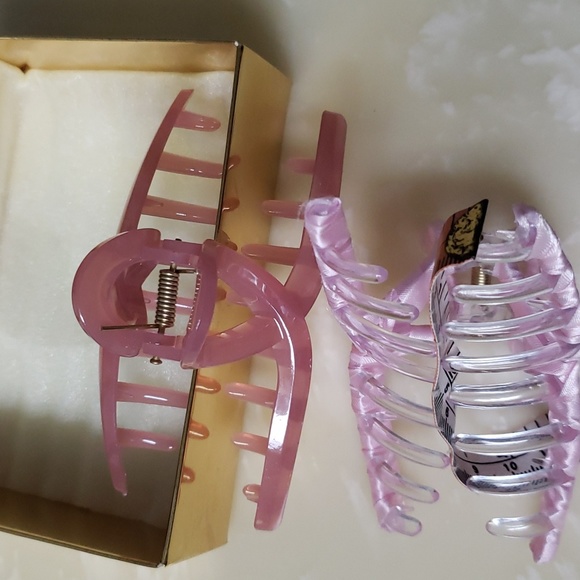 Lady hair style pink color clips - Picture 2 of 4